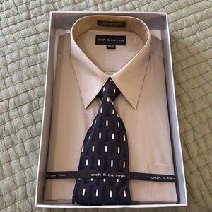 Croft & Barrow New shirt/tie combo